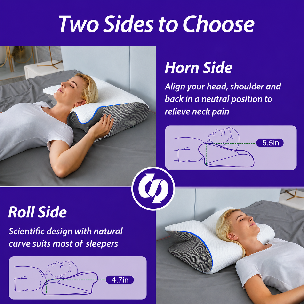 Snoozora® Ultra Neck Relief Pillow