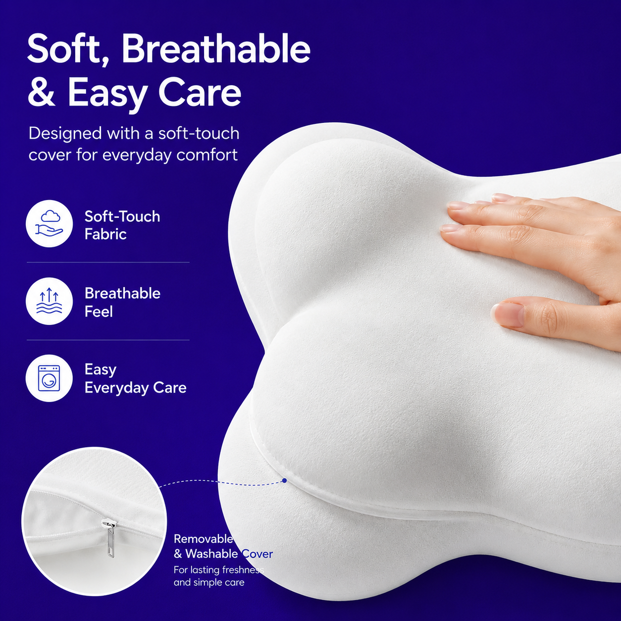 Snoozora® Cloud Alignment Pillow