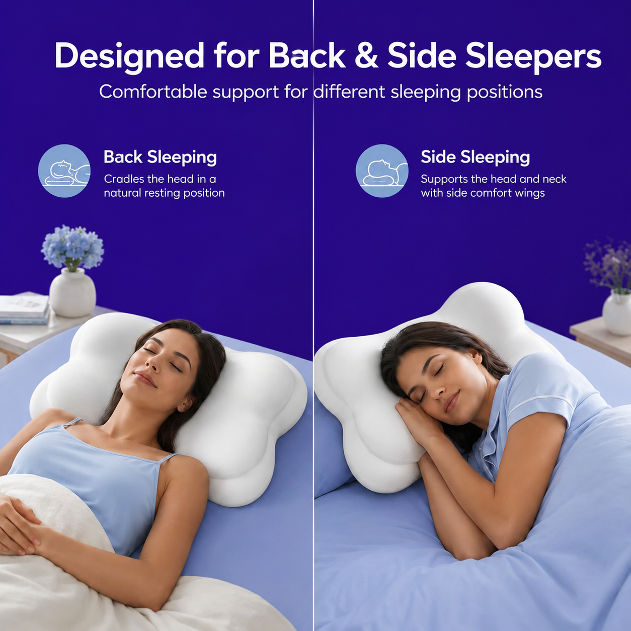 Snoozora® Cloud Alignment Pillow