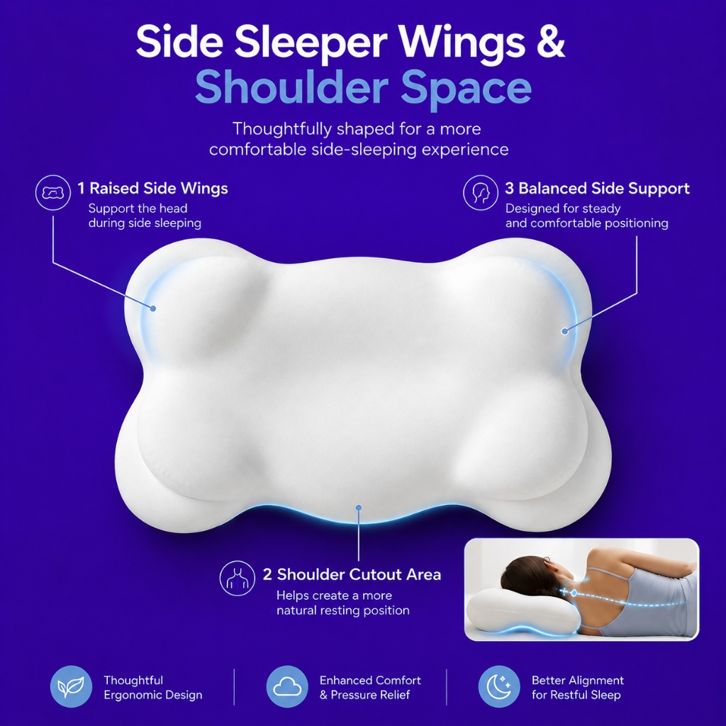 Snoozora® Cloud Alignment Pillow